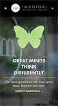 Mobile Screenshot of imaginalmarketing.com